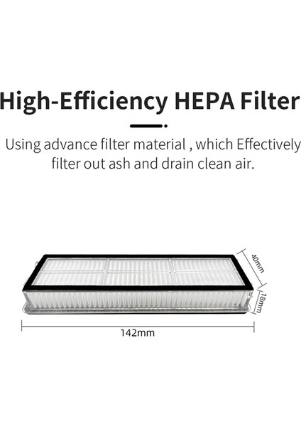 Xiaomi Mijia Süpürme Için 6pcs Yıkanabilir Hepa Filtre Değişimi (Yurt Dışından) indirimleri
