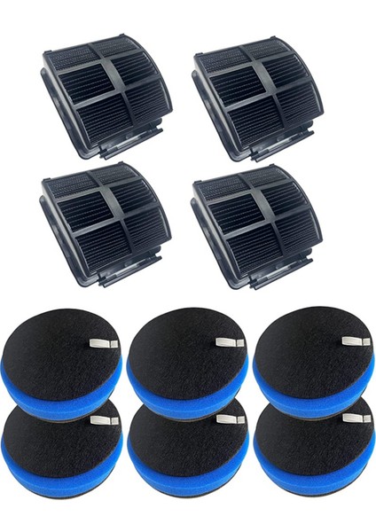 Bissell 2999 3000 3057 2920 Için 10 Adet Hepa Filtre ve Filtre Pamuğu (Yurt Dışından)