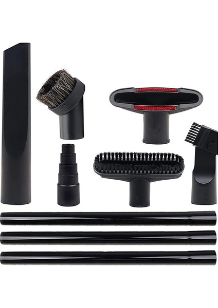 1/4 Inç Uzatma Çubukları, Standart Hortum Adaptörlü, 9'lu Paket (Yurt Dışından)