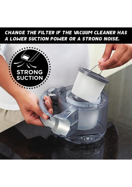 Black&decker BDH2000PL Pivot Için PVF110 Yedek Filtreler, 4'lü Paket (Yurt Dışından) fırsatları