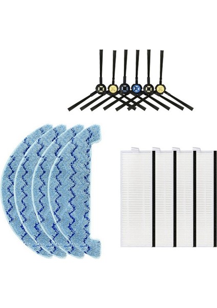 Ilıfe A7/A9S Hepa Filtre Paspas Için Peluş Ana Fırça ve Filtre Kiti (Yurt Dışından) indirimleri
