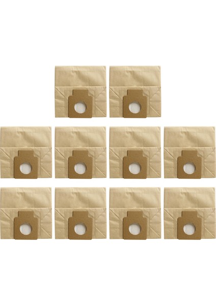 Elektrikli Süpürge Için 10 Adet Tek Kullanımlık Kağıt Toz Torbasının Değiştirilmesi (Yurt Dışından)