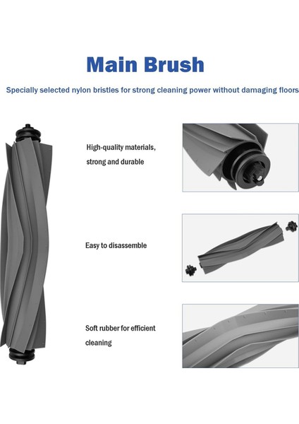 Dreametech L20 Ultra L30 Robotlu Süpürge Yedek Parçaları Için (Yurt Dışından) modelleri