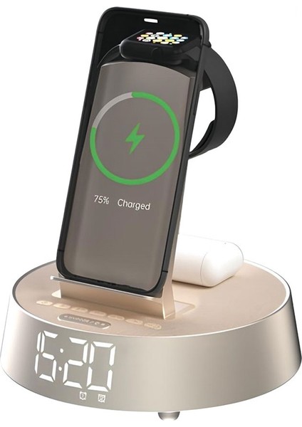 Şarj Istasyonlu Bluetooth Hoparlör - Kvk Teknik Servis Garantili