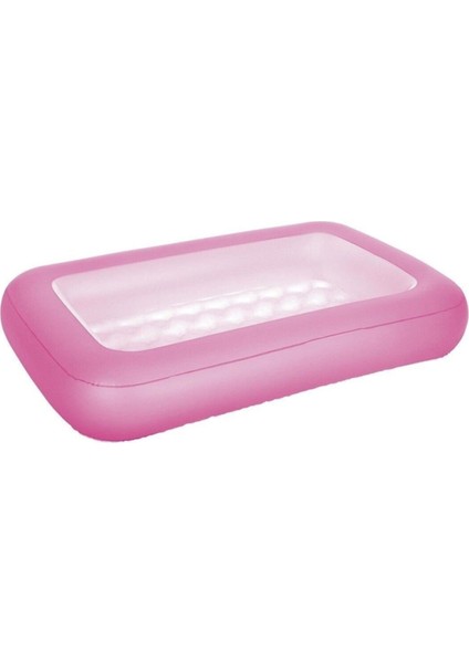 165*104*25 cm Şişme Tabanlı Çocuk Havuzu 51115 Pembe