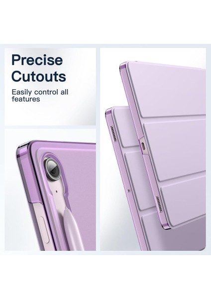 Samsung Galaxy Tab S9 Fe SM-X510 X516 X518 Kılıf 10.9" Uyumlu Kılıf Akıllı Smart Standlı Kapaklı fırsatları