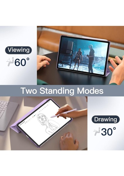 Samsung Galaxy Tab S9 Fe SM-X510 X516 X518 Kılıf 10.9" Uyumlu Kılıf Akıllı Smart Standlı Kapaklı indirimleri