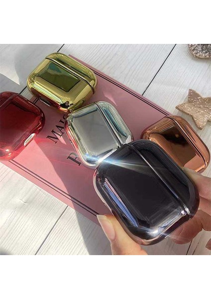 Ezotech Air Pods 3. Nesil Kılıf Airbag 08 Silikon-Gümüş modelleri