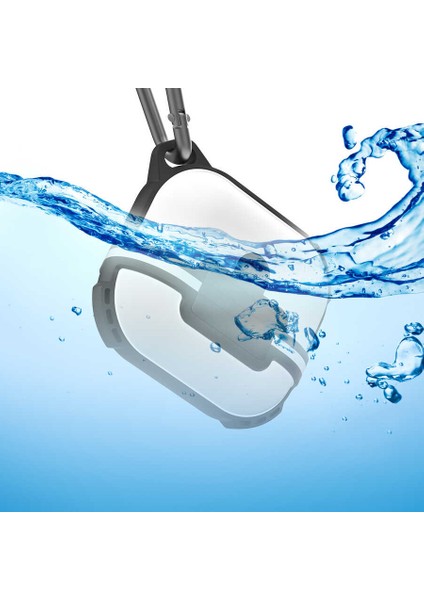 Ezotech Air Pods 3. Nesil Airbag 16 Silikon 1-1 Su Geçirmez Kılıf-Siyah modelleri