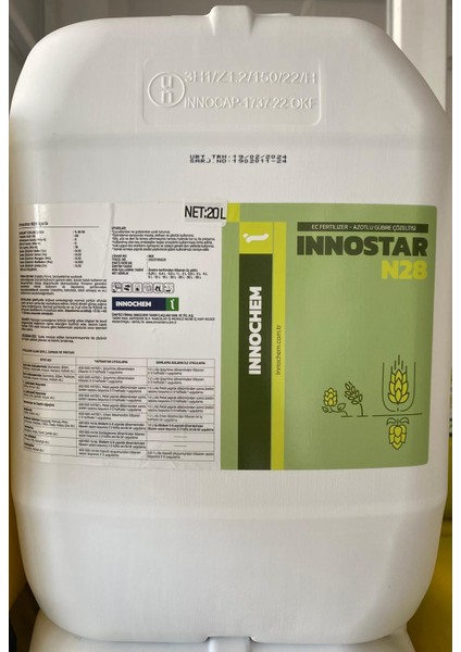Innostar N28-20 Lt. (Azotlu Gübre Çözeltisi )