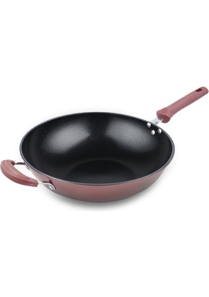 Indüksiyonlu Gaz Ocağı Için Yapışmaz Wok (Yurt Dışından)