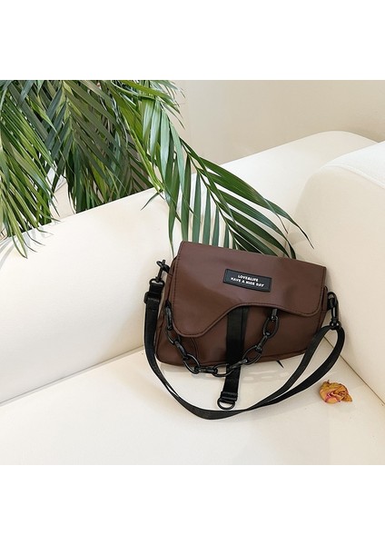 Erkek Çocuk Crossbody Çanta Kanvas Eyer Çantası Spor Omuz Çantası (Yurt Dışından)