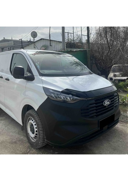 Ford Tourneo Custom / 2023- / Uyumlu Ön Kaput Koruyucu Rüzgarlığı 4mm