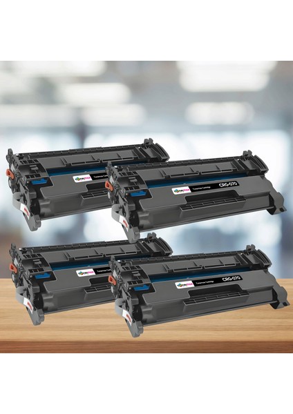 Canon CRG-070 Muadil Toner - Çipli 4'lü Avantaj Paket Canon Uyumlu / LBP243DW / LBP246DW / MF461DW / MF463DW / MF465DW / 5639C002AA