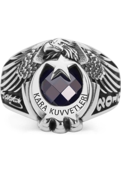 Kartal Başlı Pençeli Kara Kuvvetleri Yüzüğü fırsatları