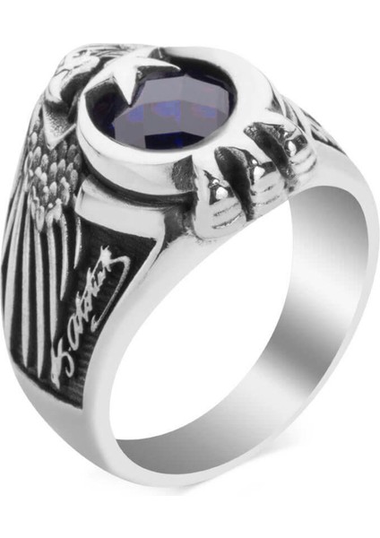 Kartal Başlı Pençeli Kara Kuvvetleri Yüzüğü indirimleri