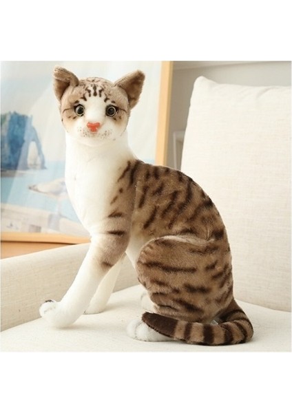 Simülasyon Siyam Kedi Kedi Peluş Oyuncak (Yurt Dışından)
