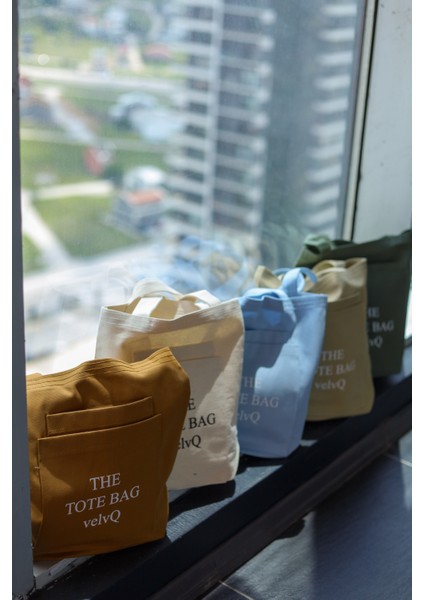 2 (Iki) Cepli Kanvas Gabardin Omuz Çantası Bez Çanta Plaj ve Gündelik Kullanım .the Tote Bag
