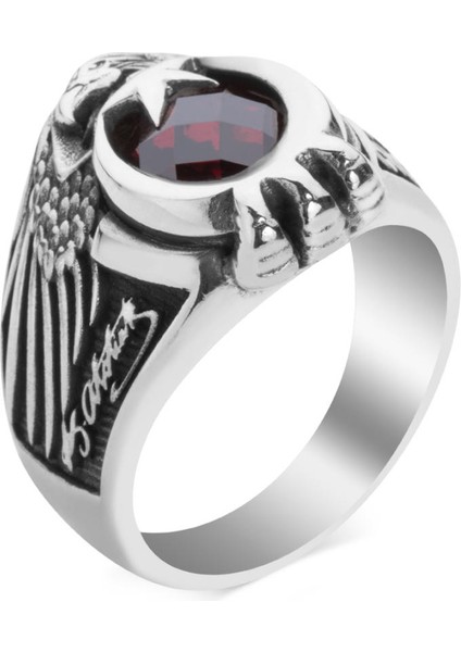 Kartal Başlı Pençeli Komando Uzman Çavuş Yüzüğü modelleri