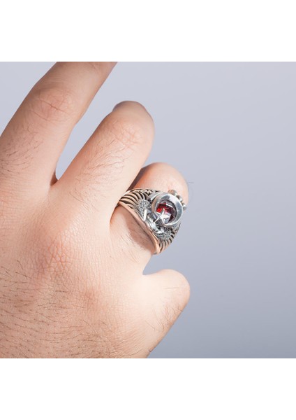 Kartal Başlı Pençeli Komando Uzman Çavuş Yüzüğü fırsatları