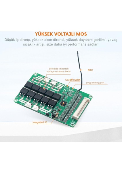 Tdt Li-Ion 7s 24V 40A Bms Balanslı