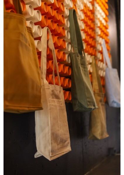 2 (Iki) Cepli Kanvas Gabardin Omuz Çantası Bez Çanta Plaj ve Gündelik Kullanım .the Tote Bag