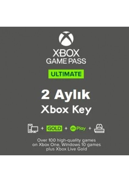 Game Pass Ultimate 2 Aylık Key