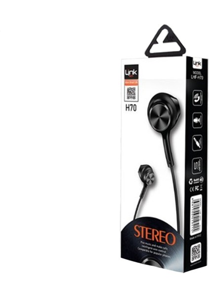 Linktech H70 Mikrofonlu Stereo Kulak Içi Kablolu Kulaklık