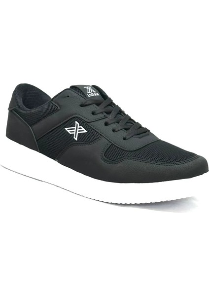 4027-24 Trend Fashion Sneakers Kadın Ayakkabı Siyah Beyaz