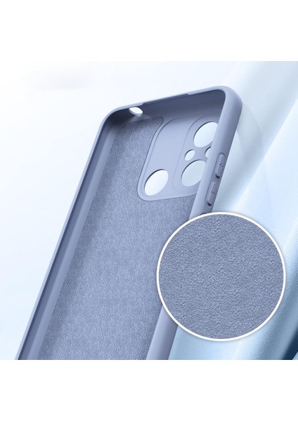 Xiaomi Redmi 12C Kılıf Kamera Korumalı Lansman Silikon Kapak