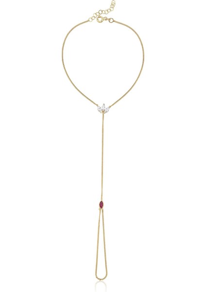 Lotus Model Altın Şahmeran Bileklik
