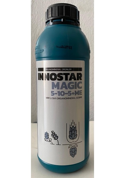 Innostar Magic 5-10-5+Me-1 Lt. (Npk'lı Sıvı Orgamineral Gübre )