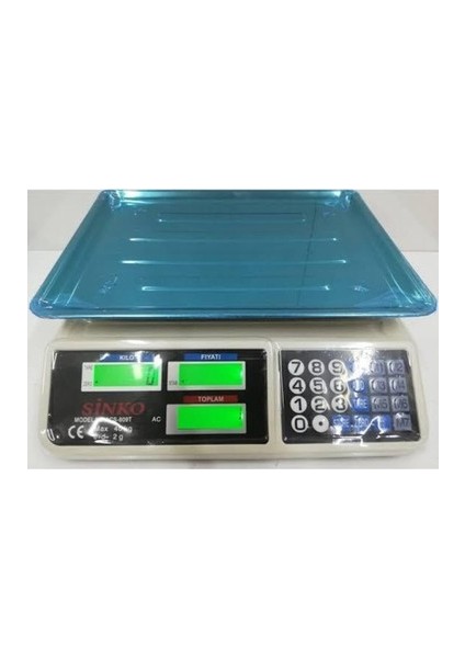 Bozyel Elektronik Terazi 40 kg Pazarcı Tipi