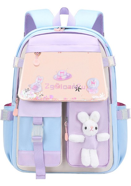 Yüksek Değer Okul Çantası Ilkokul Kız S - Mavi (Yurt Dışından)