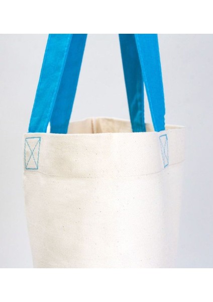 I Love Kaş Turkuaz Renkli Kulp Gabardin Bez Çanta 40X35CM, Baskılı Omuz Çantası, Alışveriş Çantası, Plaj Çantası modelleri