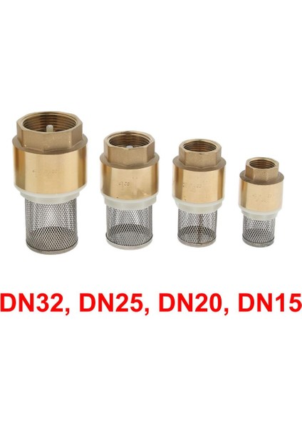 Süzgeçli Pirinç Taban I Mesh Çek DN15-DN32 DN20 (Yurt Dışından)