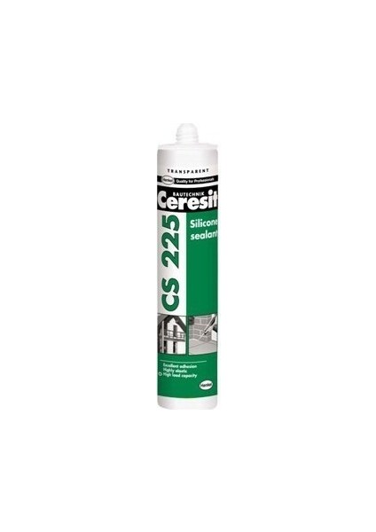 CS225 Silikon Transparent- Şeffaf