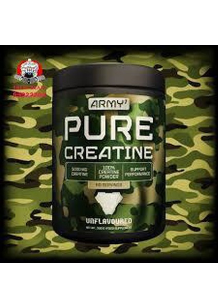 Pure Creatine Monohidrat 300 Gram 60 Servis / 5 Gram Abd Menşei