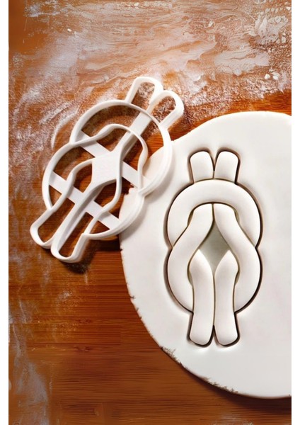 Düğüm Kurabiye Kalıbı, Hamur Şekillendirici