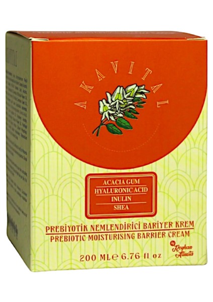 Akasya Gamı Prebiyotik Nemlendirici Bariyer Krem 200 ml