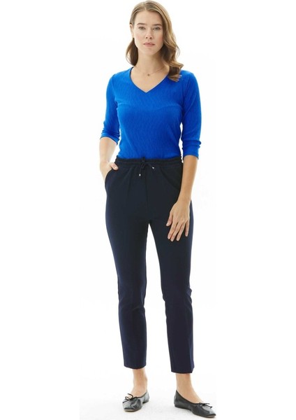 Beli Tam Lastikli Bağcıklı Pantolon indirimleri