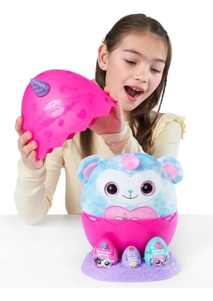 Mini Eggzania Sürpriz Peluş Mor Boynuz indirimleri