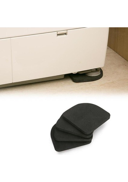 Siyah Stil Çamaşır Makinesi Için Titreşim Önleyici Ped Yıkama Makinesi Pedleri Gürültüsüz Ped. (Yurt Dışından) modelleri