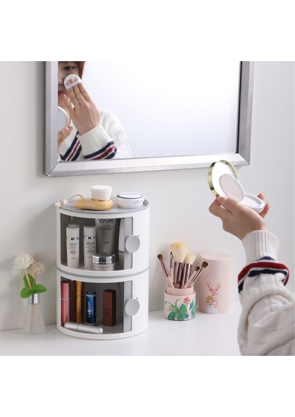 Gri1 Stili Duvara Monte Ev Su Geçirmez Raf Kağıt Havlu Eşya Depolama Kutusu Büyük Depolama Alanı Raf Banyo Kozmetik Masası Malzemeleri (Yurt Dışından) indirimleri