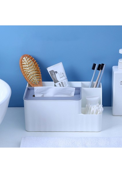 Koyu Gri Tarzı Doku Kutuları Çok Fonksiyonlu Peçete Kutu Kapağı Peçete Tutucu Ev Ofis Uzaktan Kumanda Saklama Islak Mendil Kılıfı Masa Düzenleyici (Yurt Dışından) indirimleri