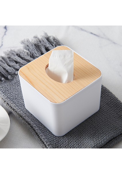 Tip 1 Yuvarlak Stil Taşınabilir Kağıt Havlu Dağıtıcısı Ahşap Mendil Kutusu Kapak Tezgahlar Banyo Tuvalet Kağıt Kutusu Mutfak Kağıt Çekme Dağıtıcısı (Yurt Dışından)