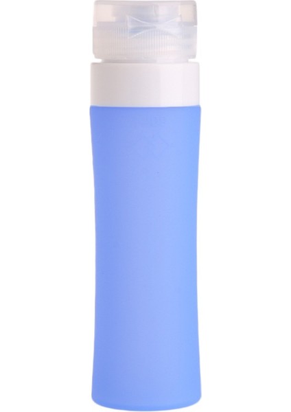 Mavi 60 ml Tarzı Yeni Taşınabilir Kozmetik Doldurulabilir Silikon Şişe Seyahatçi Losyon Banyo Şampuan Kaplar Doldurulabilir Şişeler (Yurt Dışından)