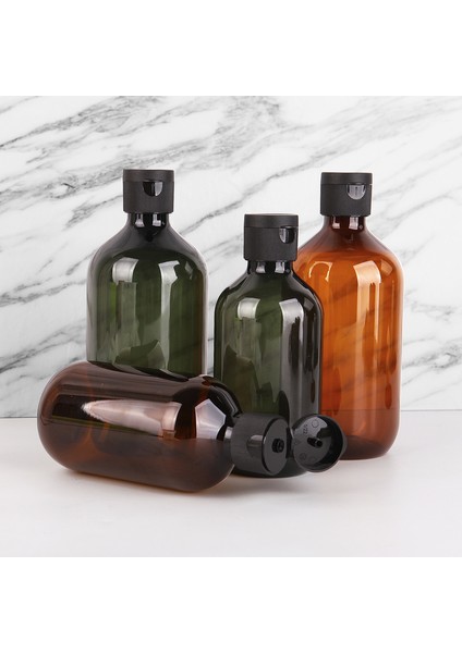 Yeşil Stil 300ML ml Dolgu Şişesi Zeytin Yeşili Şampuan Duş Jeli Şişesi Büyük Kapasiteli Saf Çiy Dökülmeyen Dayanıklı Saklama Kabı (Yurt Dışından) fırsatları