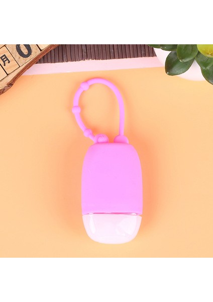 Opk Stili Sevimli Silikon Mini El Dezenfektanı El Jeli Tutucu Taşınabilir Güvenli Jel Tutucu Seyahat Şampuan Sabun Dağıtıcı Şişe (Yurt Dışından)
