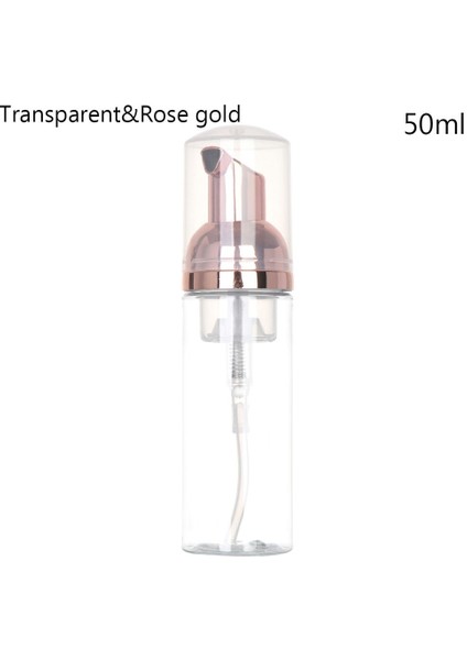 No.2 Tarzı Rose Gold Köpük Pompalı Şişe Boş Yüz Kirpik Kozmetik Şişe Temizleyici Sabun Dağıtıcı Köpük Şişesi (Yurt Dışından)